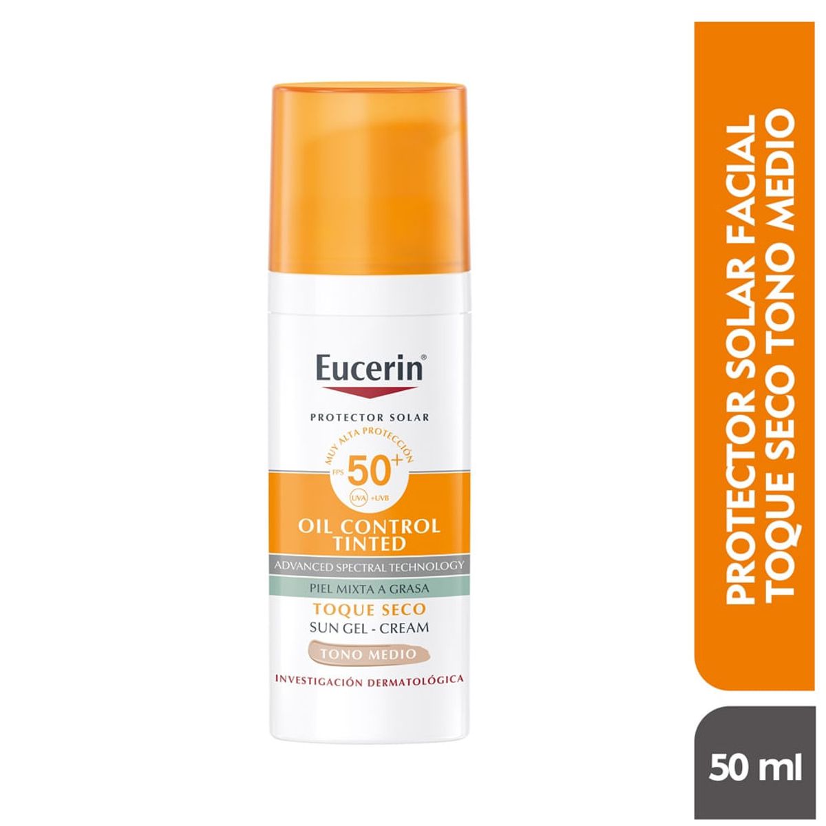 EUCERIN - Protector Solar Eucerin Tono Medio Fps50 X 50Ml