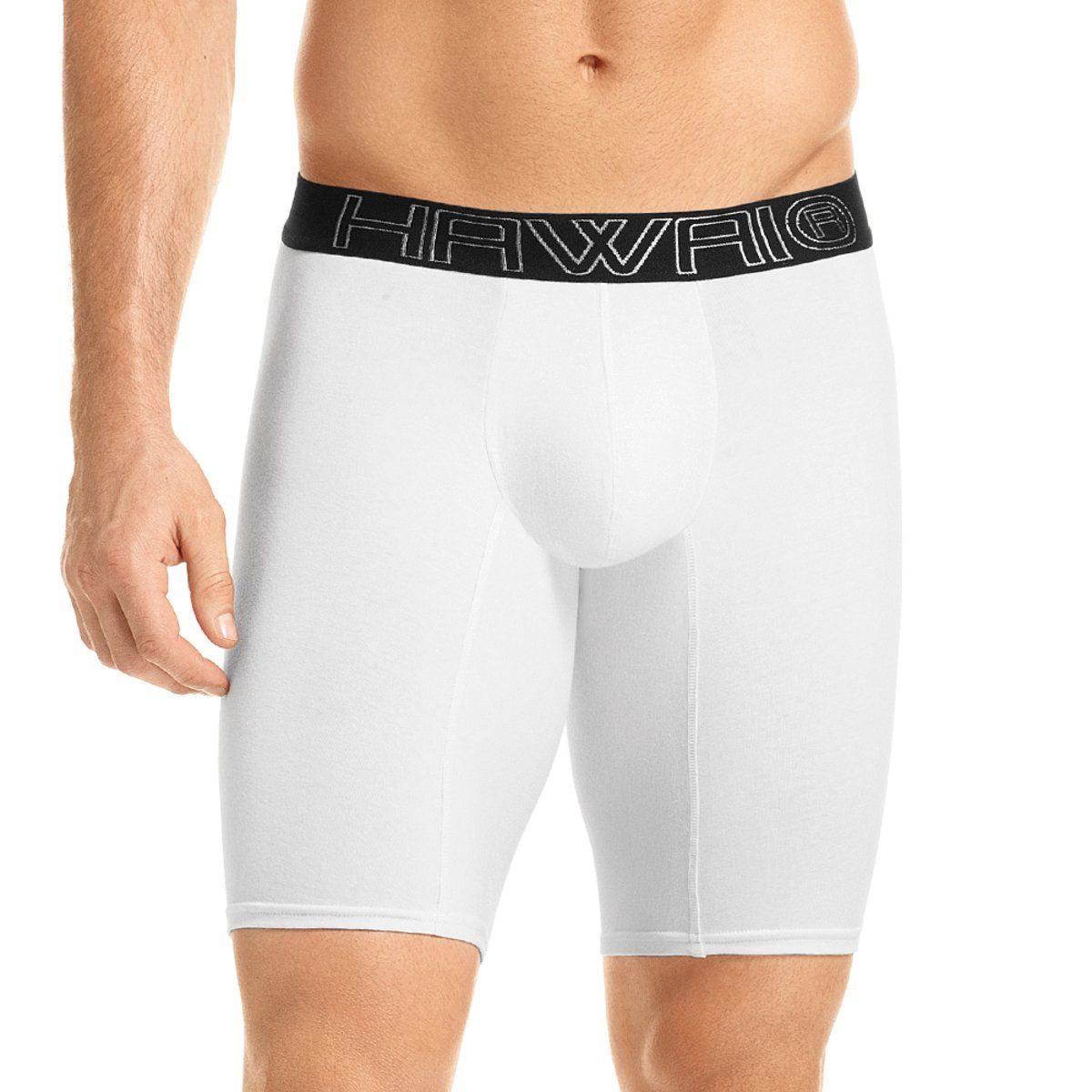 HABY - Bóxer Largo en Algodón para Hombre Hawai