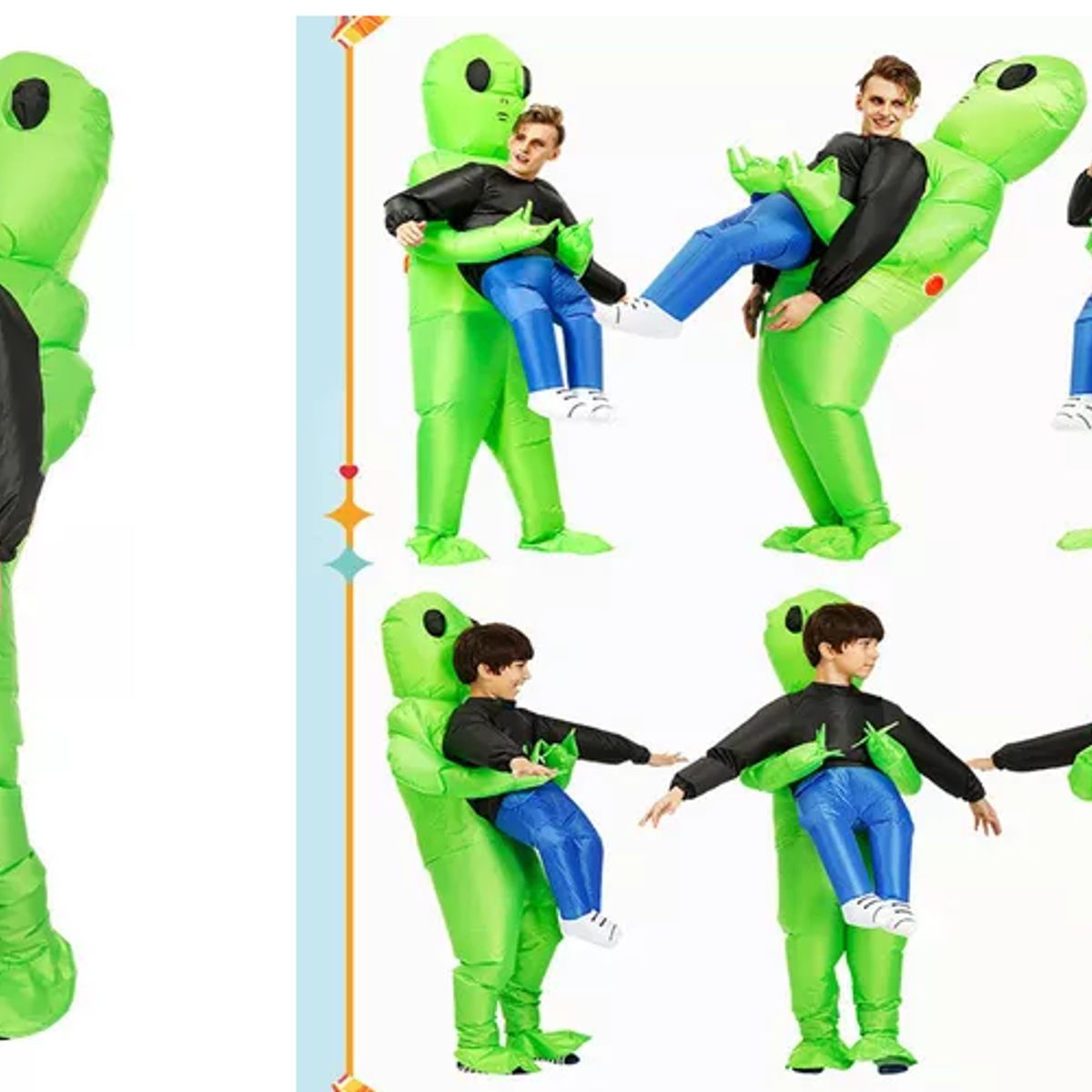 SKY - Disfraz Inflable Carnaval Alien Halloween Infantil