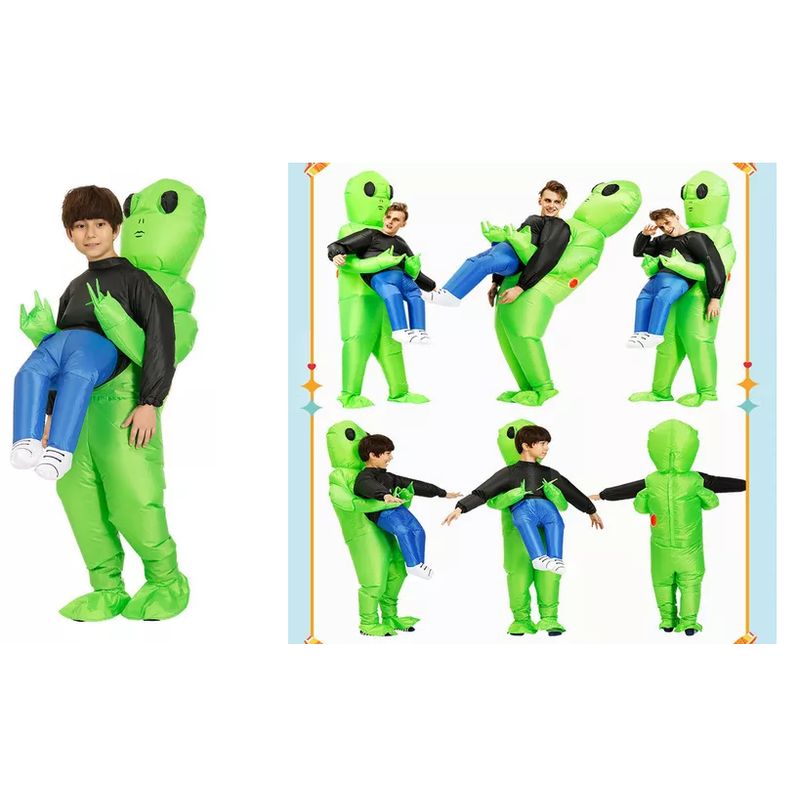 SKY - Disfraz Inflable Carnaval Alien Halloween Infantil