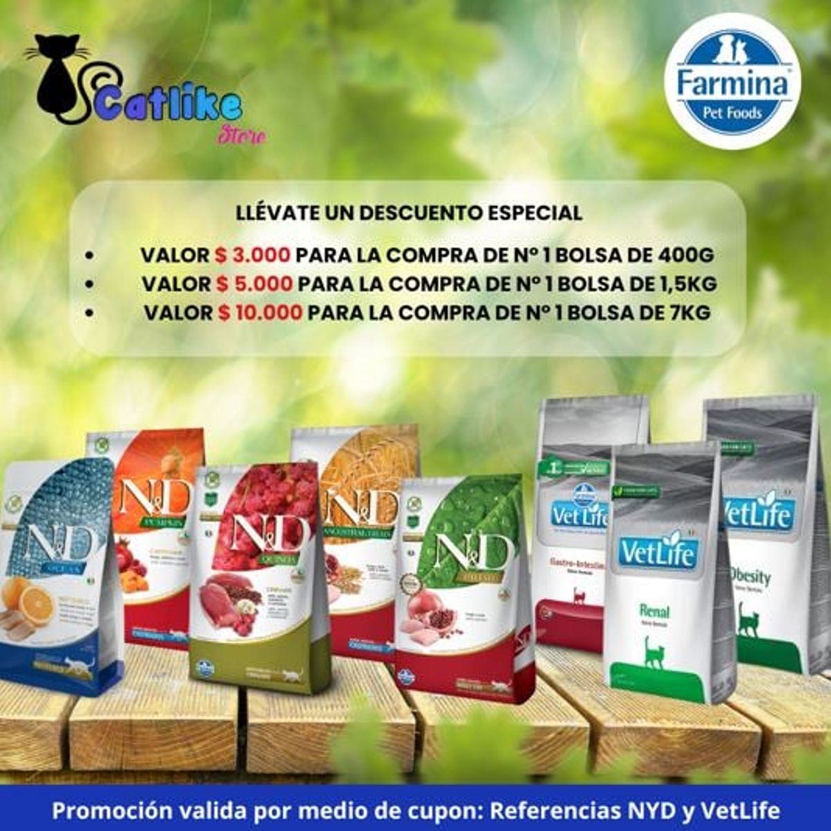 GENERICO - Alimento N&d Gato Castrado Salmon Y Melón  1500g