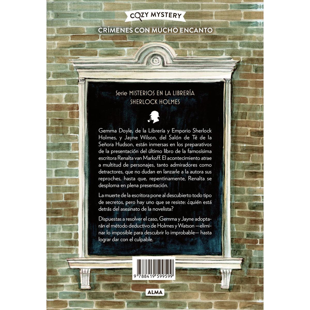 ALMA - Un Cadáver En Baker Street. Cozy Mystery. Vicky Delany
