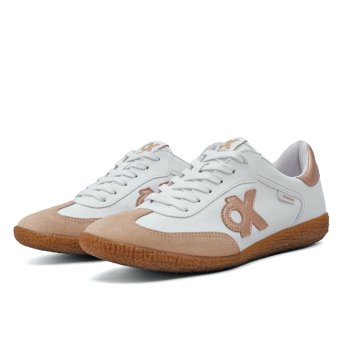 BRAHMA - Tenis Mujer Ox By Brahma Ry3471 Blanco Rosa