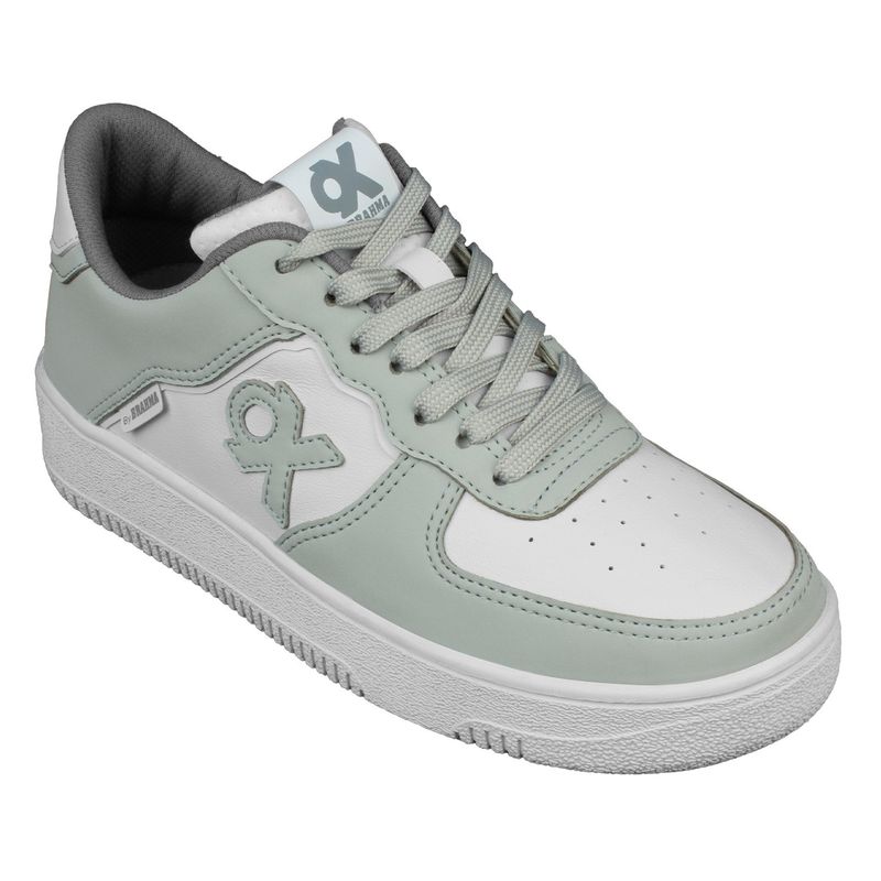 BRAHMA - Tenis Mujer Ox By Brahma Xw3469 Gris Blanco