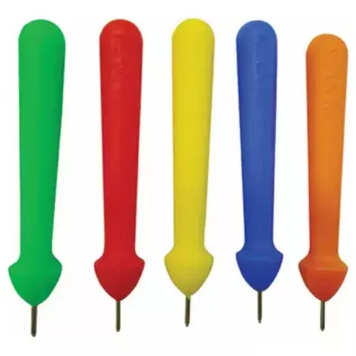 GENERICO - Punzon De Plastico Punta De Metal X 12 Unidades