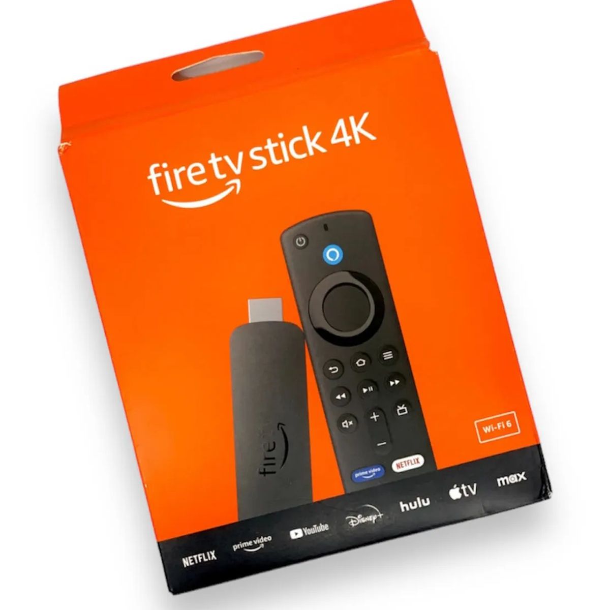 AMAZON - Fire Tv Stick 4k HDR Streaming Wifi 6 Con Alexa Control Voz