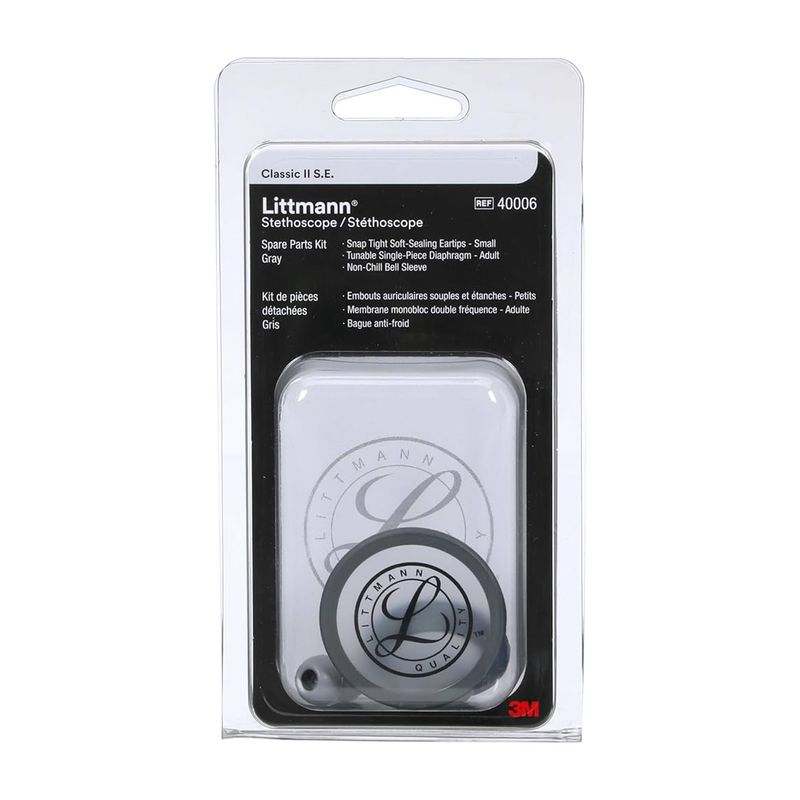 LITTMANN - Kit De Piezas De Repuesto Para Fonendoscopios Littmann® Color Gris