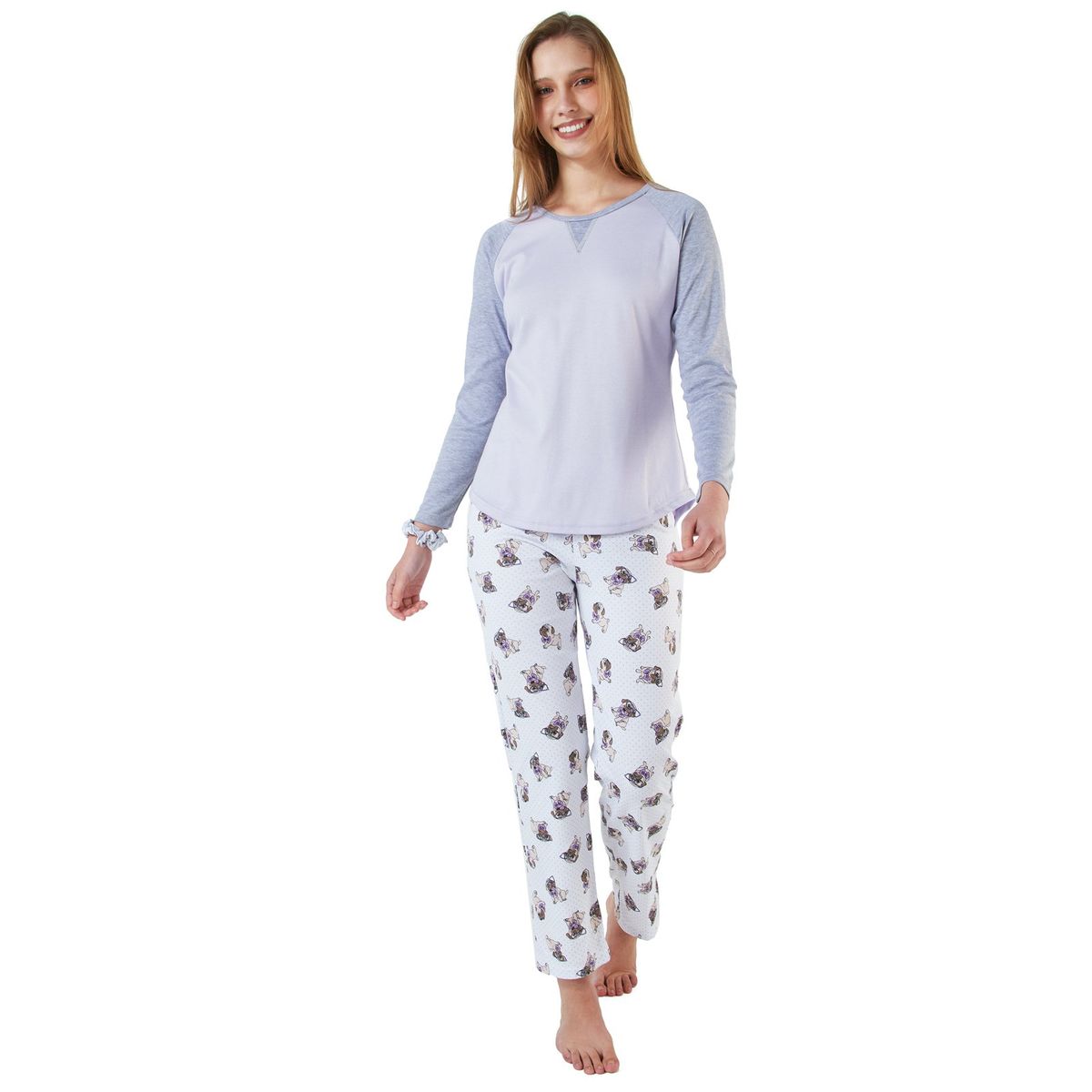 SANTANA - Pijama Mujer Scarlett Lila