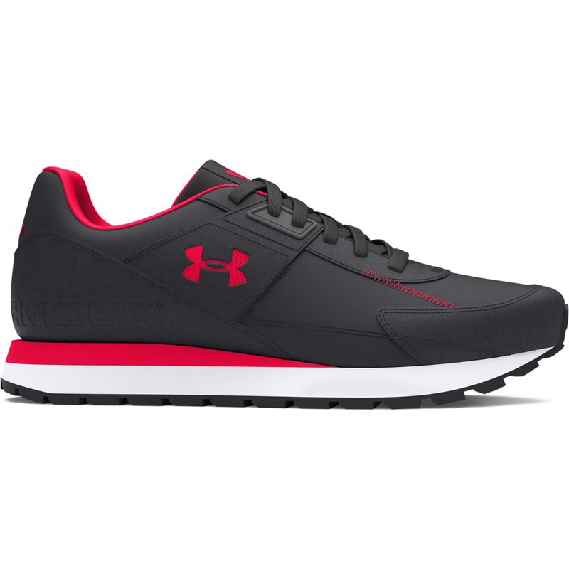 UNDER ARMOUR - Tenis Hombre Under Armour Essential - Negro-Rojo