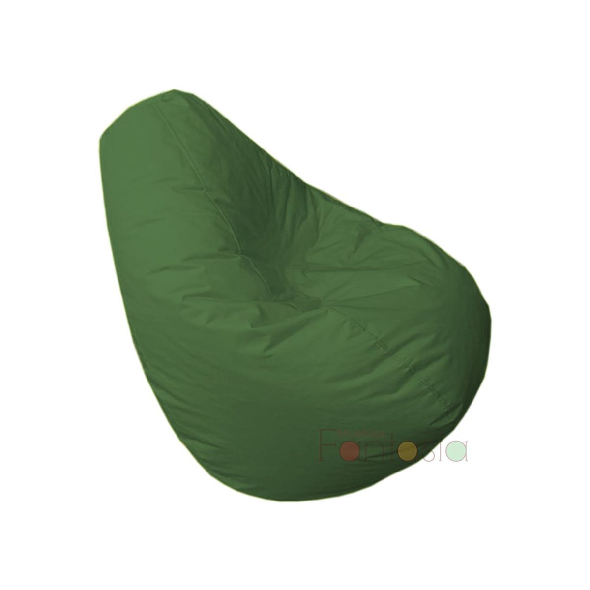 MUEBLES FANTASIA - Puff Pera Lona Mediano Verde Militar Muebles fantasía