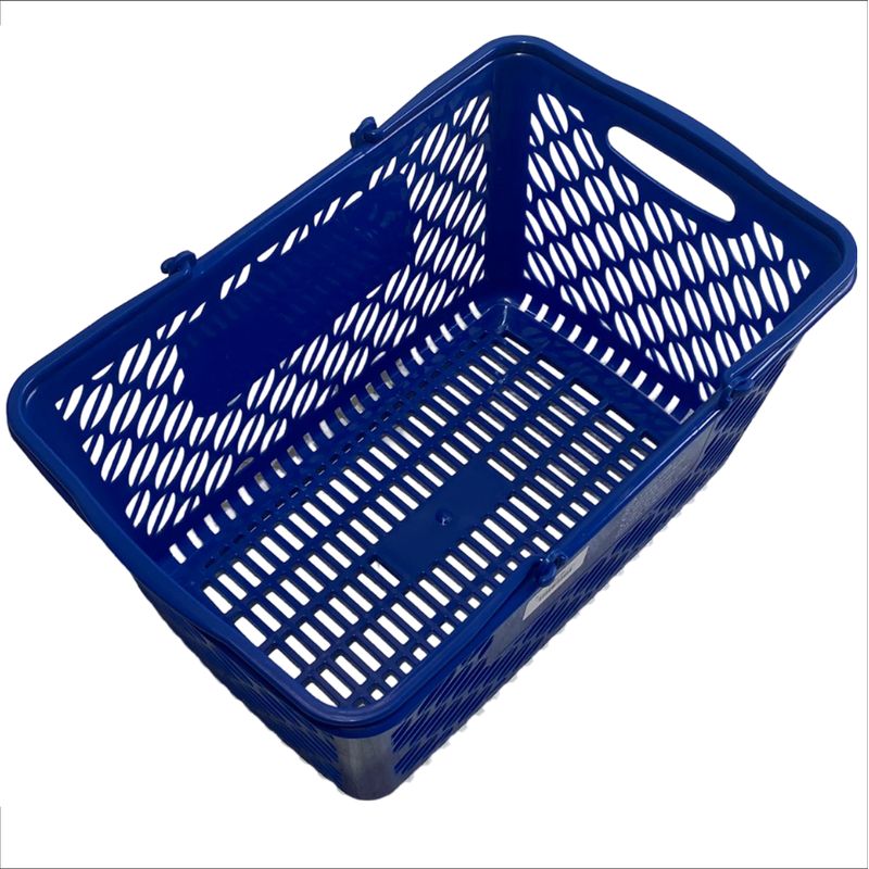 GENERICO - Canasta Plástica De 18 Litros Por Unidad azul