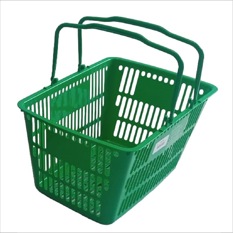 GENERICO - Canasta Plástica De 12.5 Litros Por Unidad verde