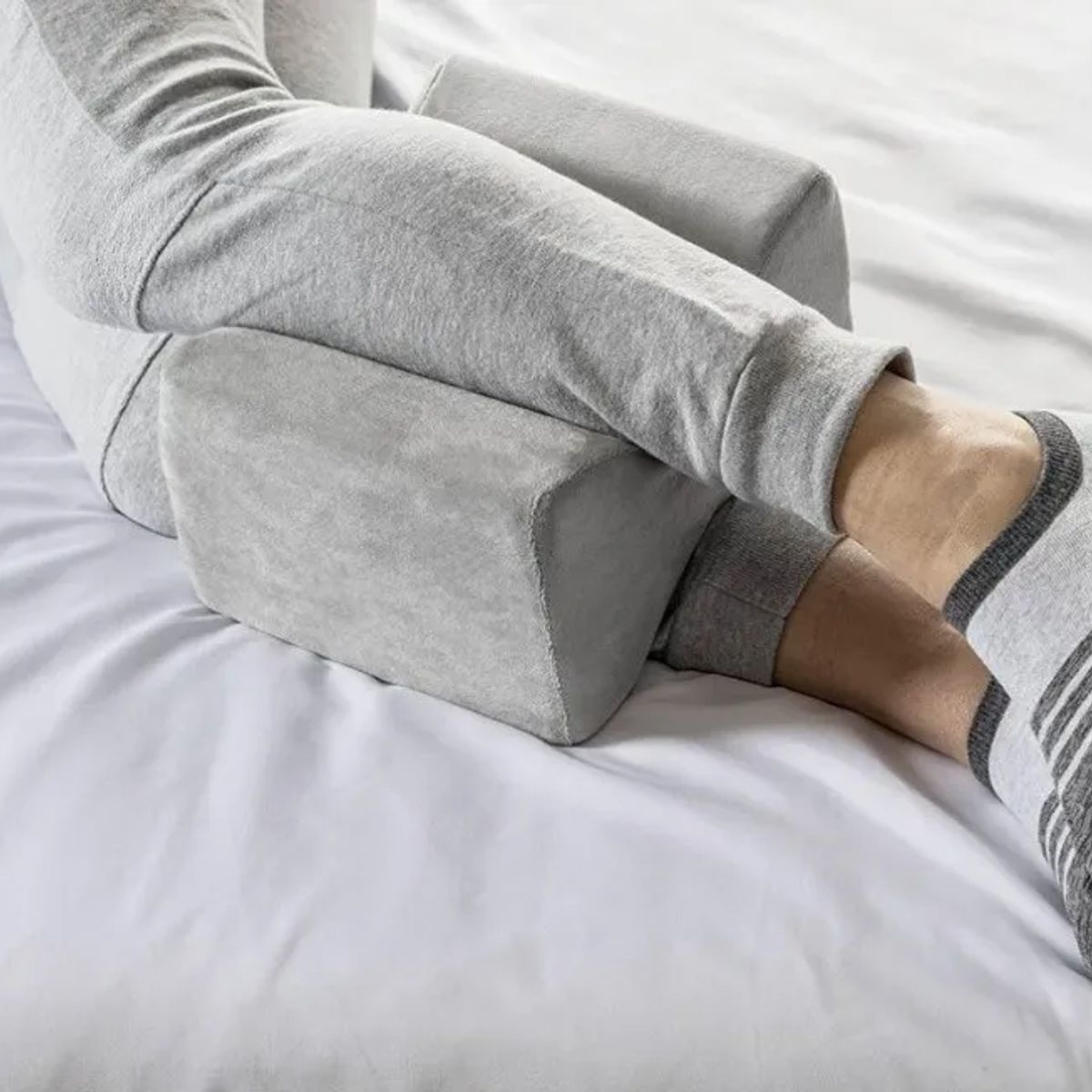 DISEÑOS RAMONA'S - Almohada Para Rodillas Gris