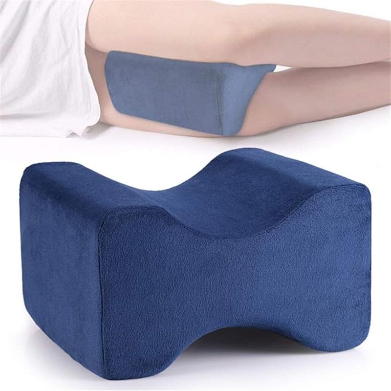 DISEÑOS RAMONA'S - Almohada Para Rodillas Azul Tela
