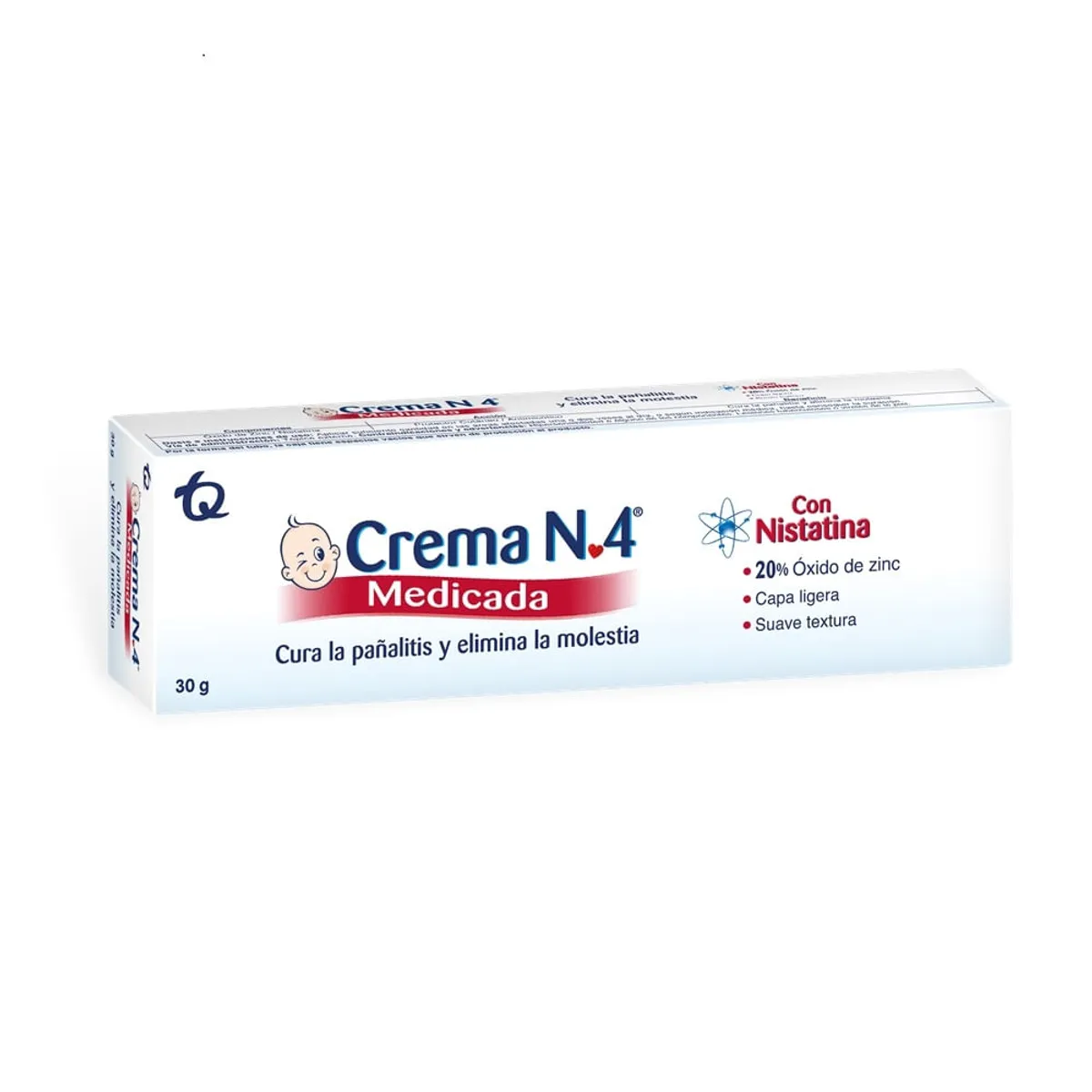 CREMA NO 4 - CREMA NO 4 MEDICADA X30GRM.