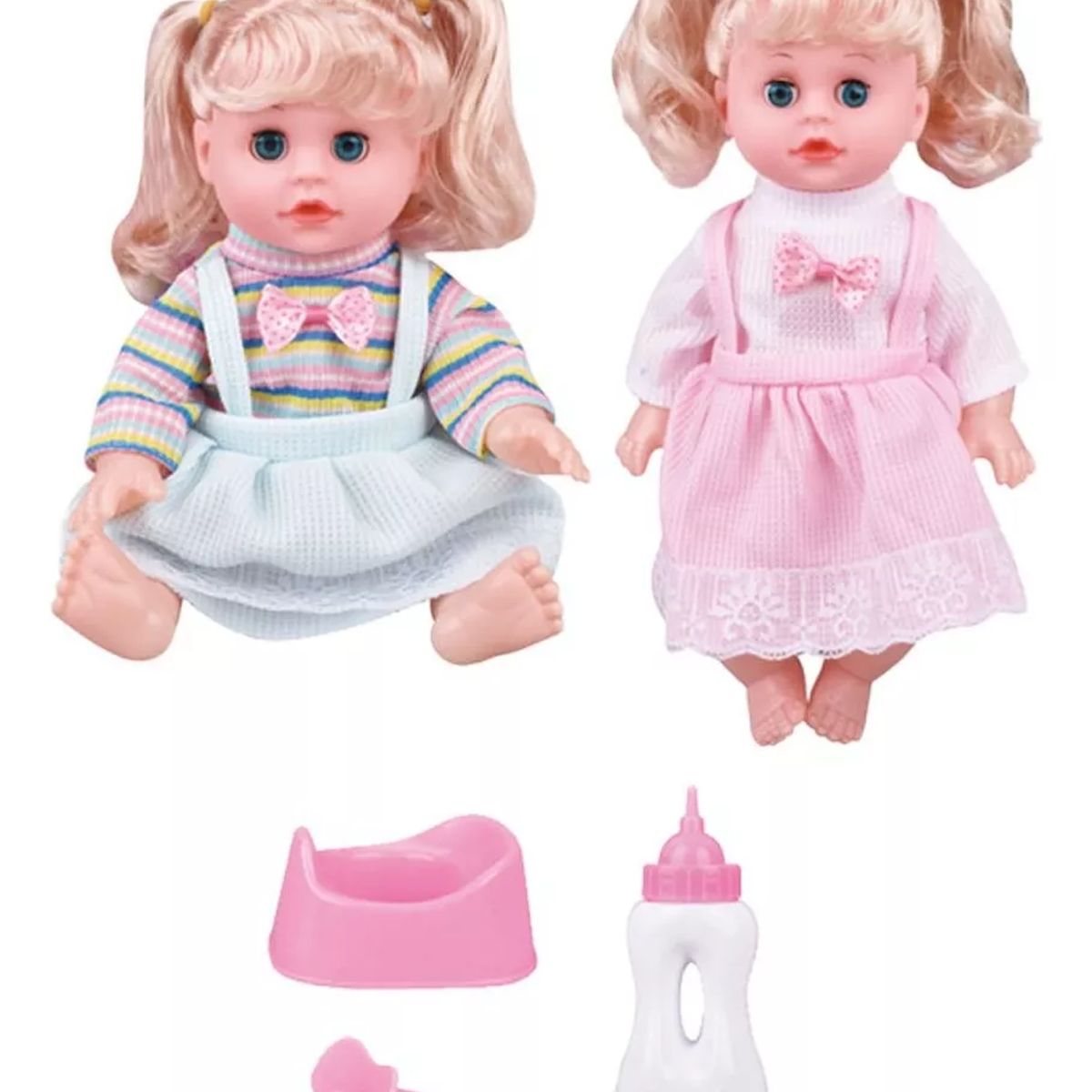 JUGANDO Y EDUCANDO - Juguetes Muñeca Interactiva Con Accesorios Para Niñas