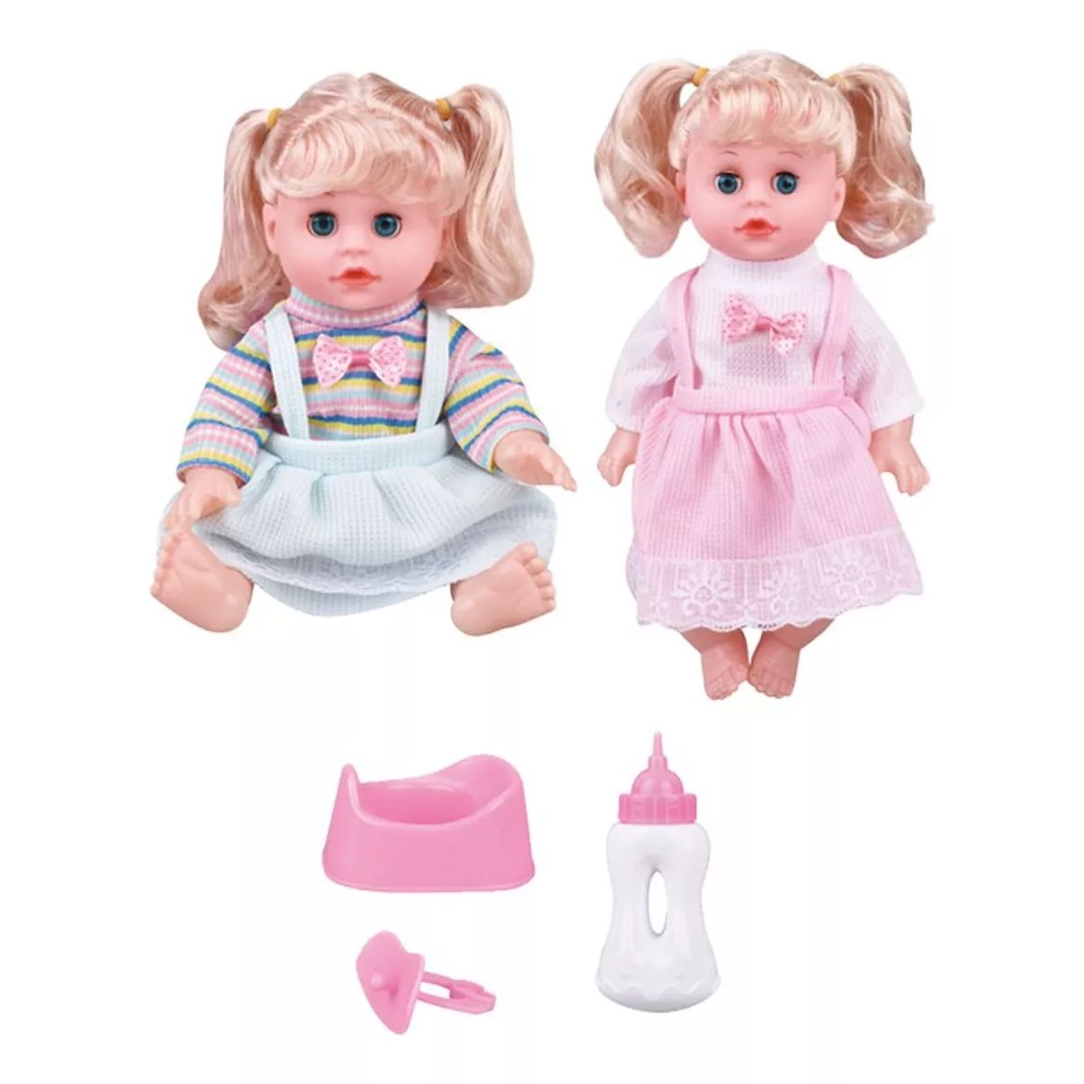 JUGANDO Y EDUCANDO - Juguetes Muñeca Interactiva Con Accesorios Para Niñas