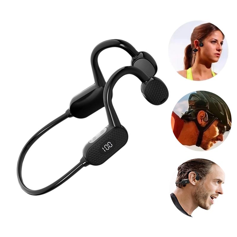 GENERICO - Auriculares De Induccion Osea Impermeables Con Micrófono