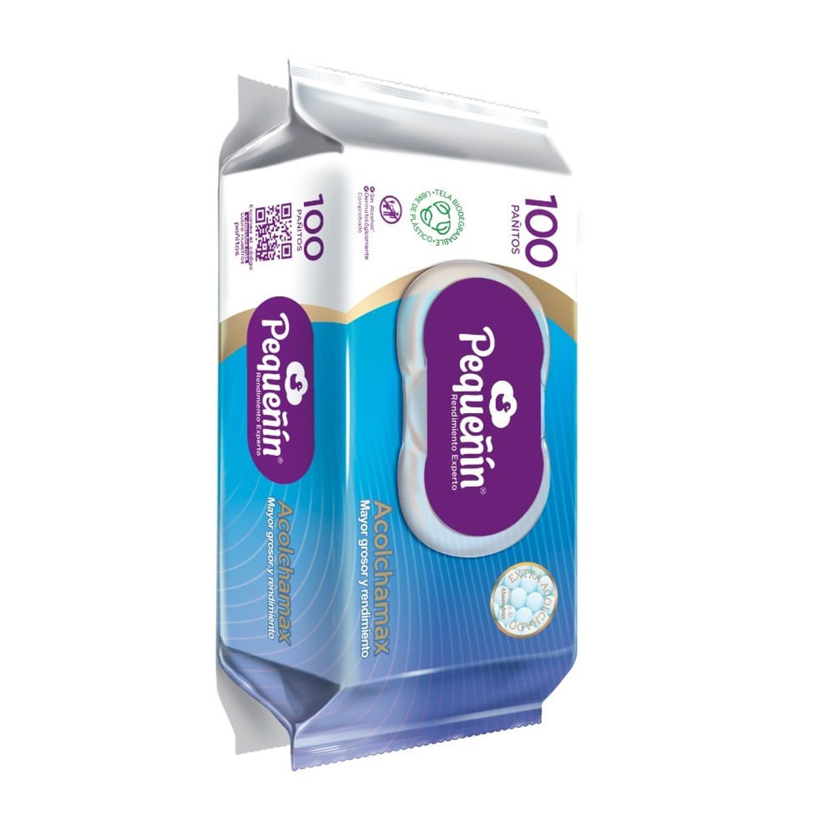 PEQUEÑIN - Pañitos Humedos Pequenin Acolchamax X 100und