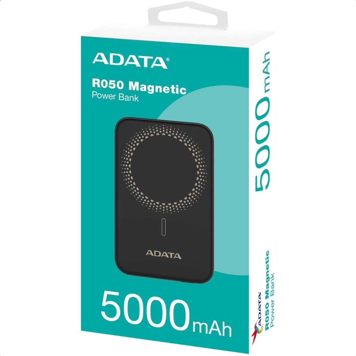 ADATA - Batería Recargable Magnética Adata R050 5.000 Mah Negro