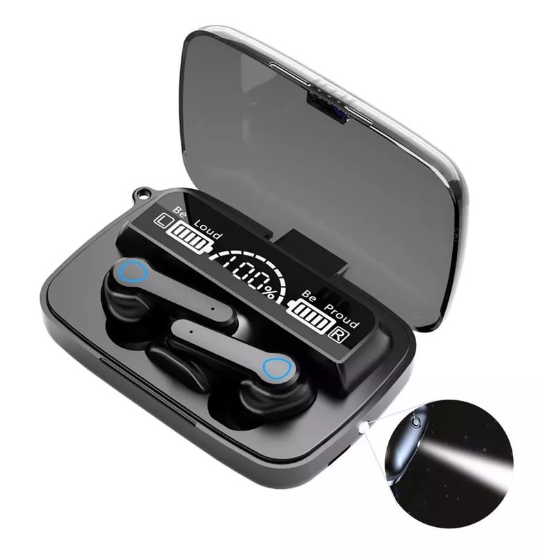 GENERICO - Audífonos Con Banco Energía Impermeables M19 D Bluetooth