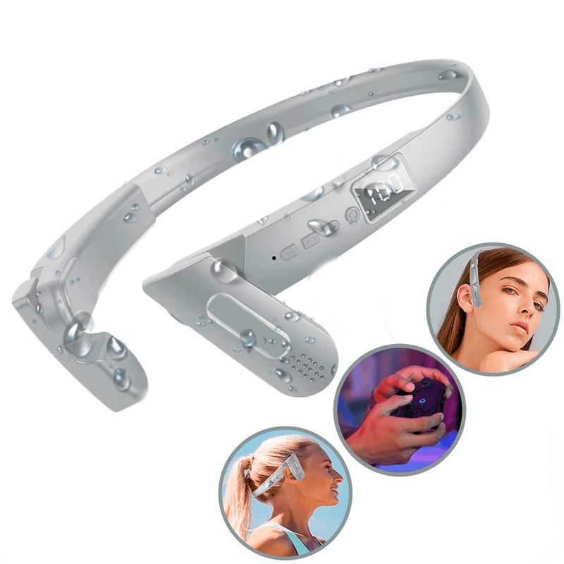 GENERICO - Auriculares Oseos Impermeables Con Angulo Ajustable