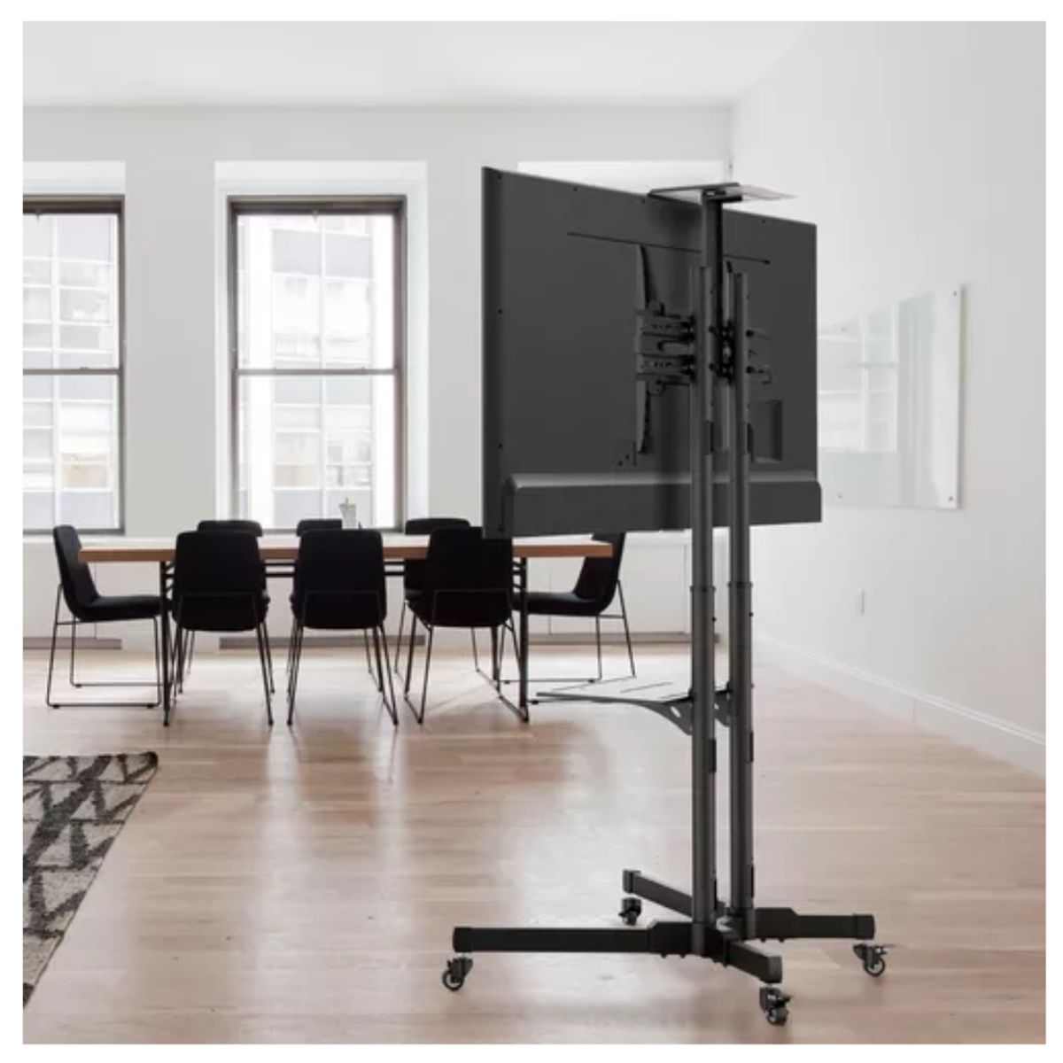 GENERICO - Soporte Pedestal Televisor De 32 Hasta 75 Pulgadas Color Negro