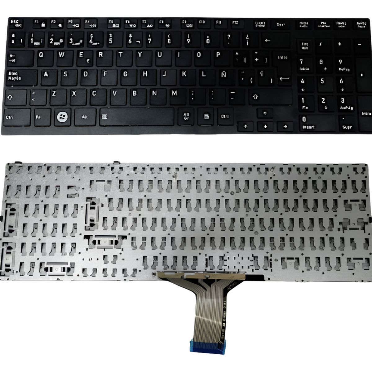 GENERICO - Teclado Para Toshiba P750d P755 P755d P750 P770 P775 Mod 2
