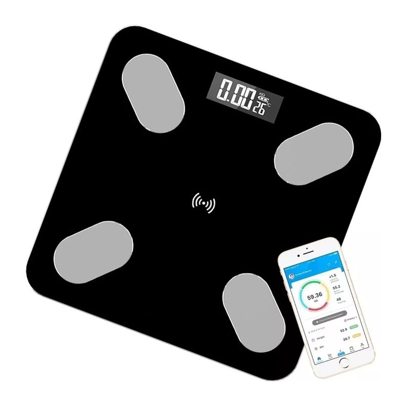 GENERICO - Pesa Balanza Inteligente Bluetooth Bascula