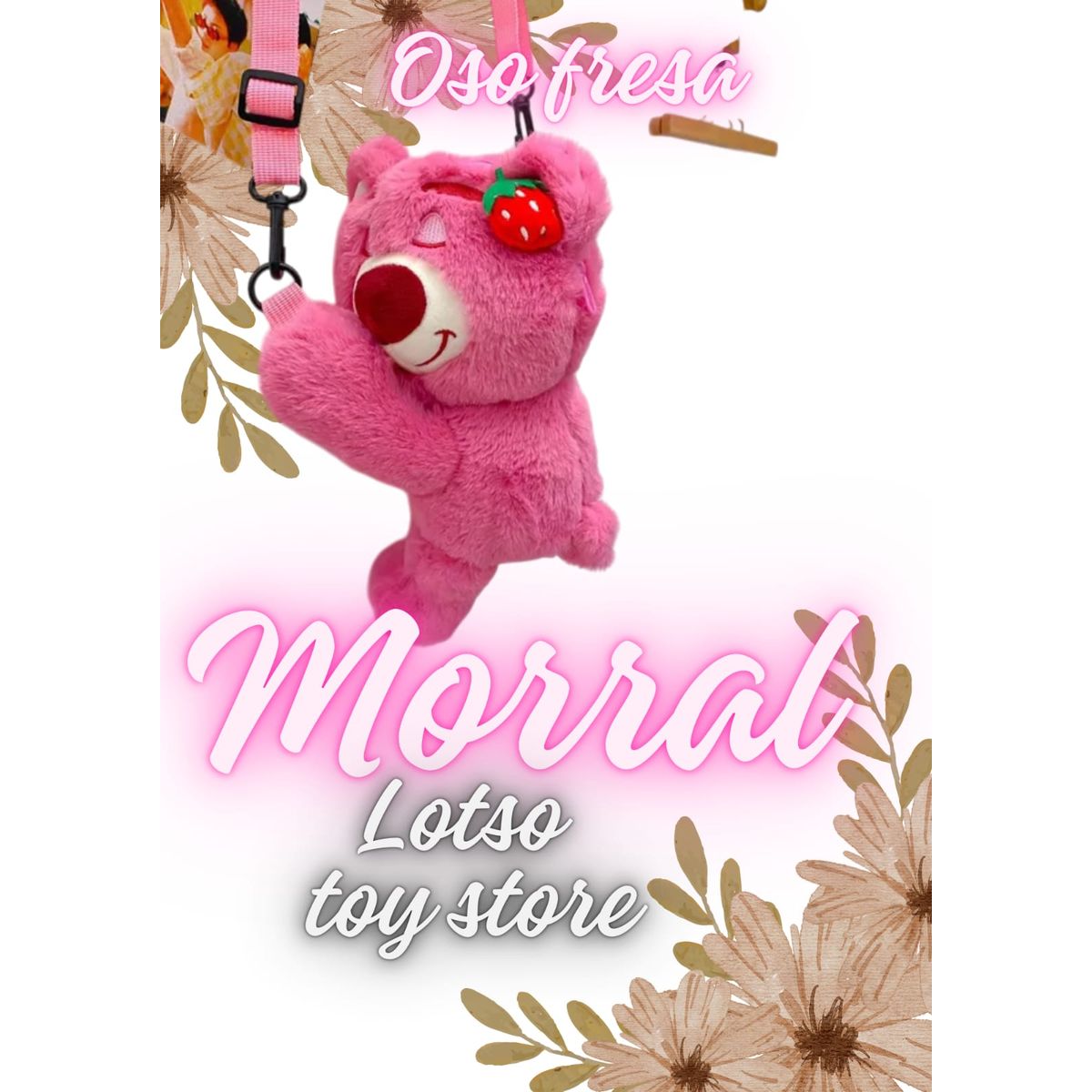 TOYLAND - Bolso Oso Lotso suave tierno comodo regalo niñas