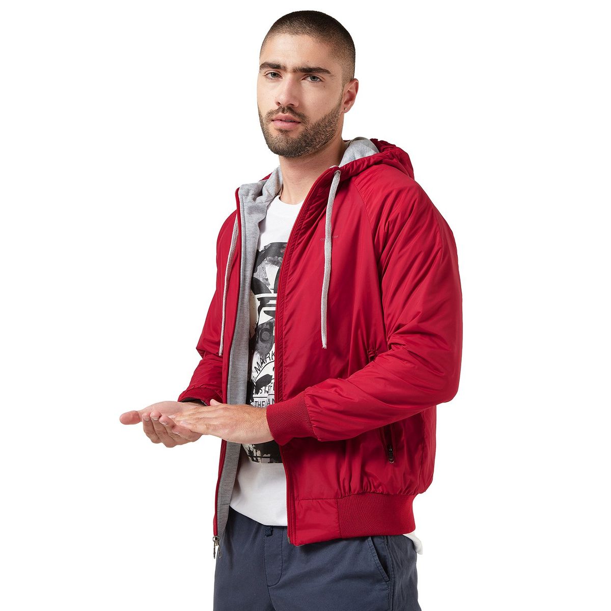 DOUGGER - Chaqueta Rojo DOUGGER CROMO