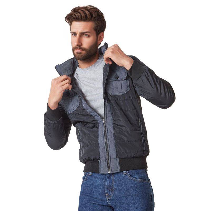 DOUGGER - Chaqueta Negro DOUGGER ISCO