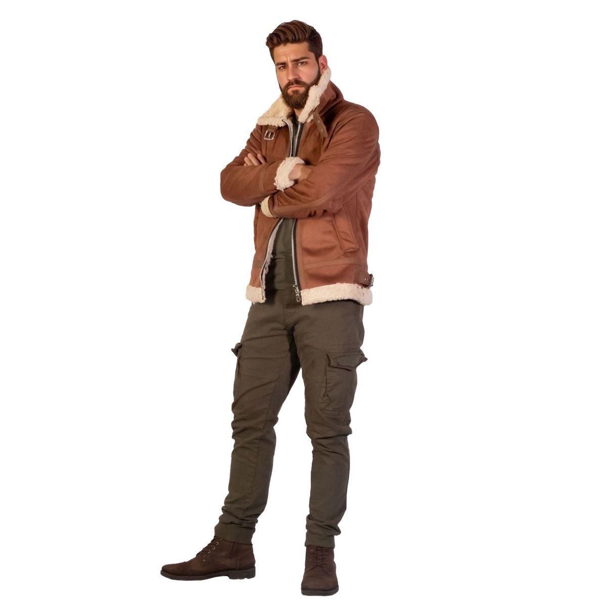 DOUGGER - Chaqueta Chocolate DOUGGER JONAS