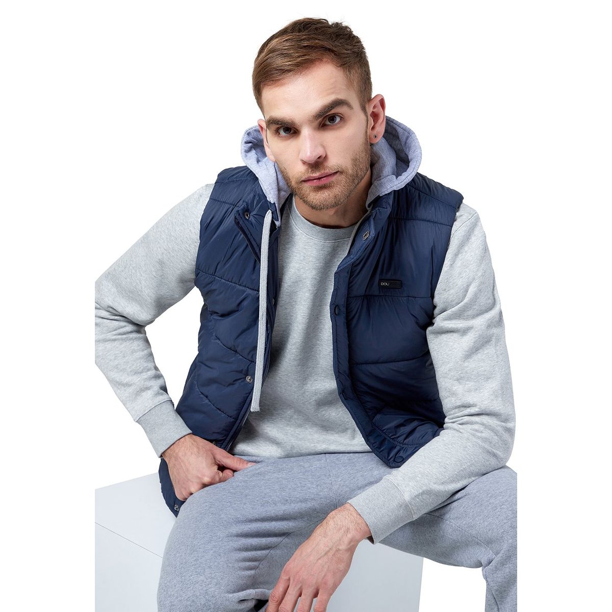 DOUGGER - Chaleco Azul DOUGGER ZINC