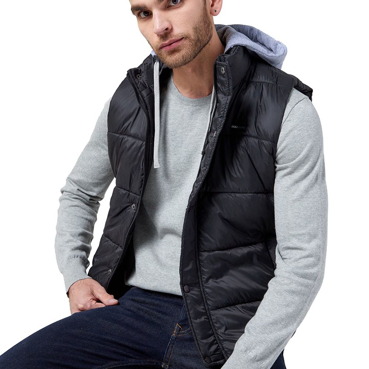 DOUGGER - Chaleco Negro DOUGGER ZINC