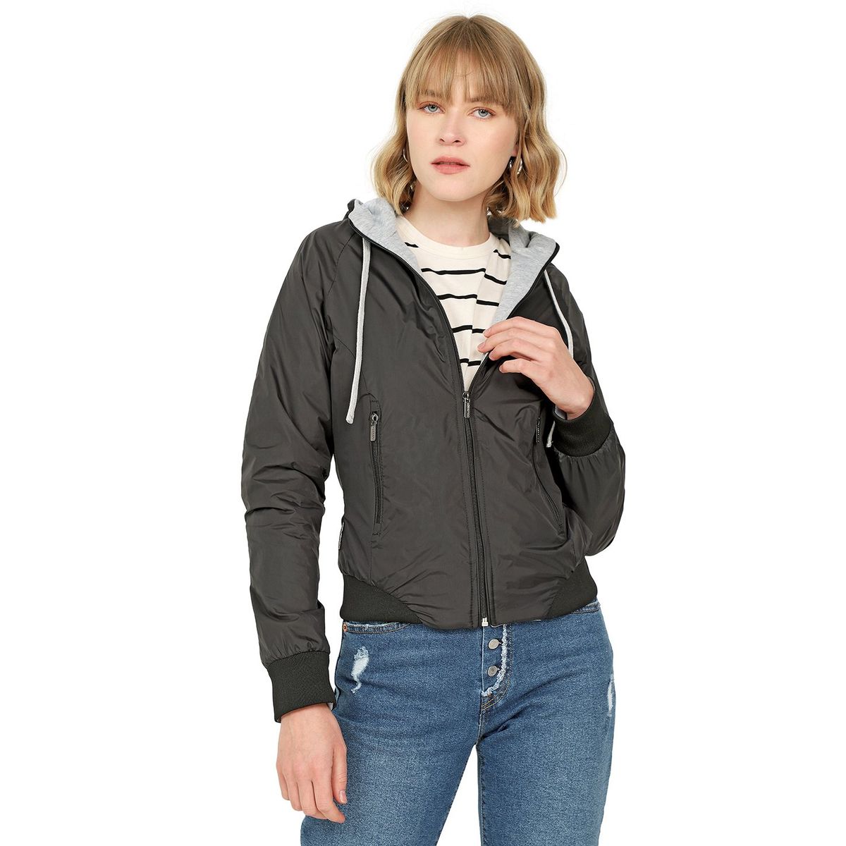 DOUGGER - Chaqueta Negro DOUGGER MERCURIO