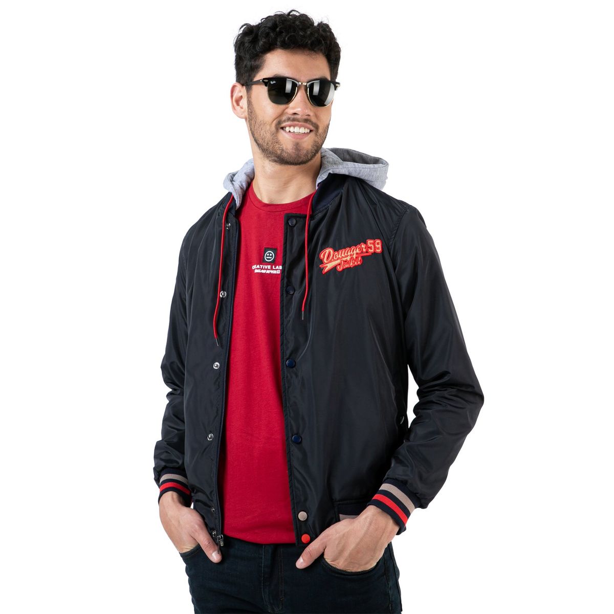 DOUGGER - Chaqueta Azul DOUGGER OVIEDO