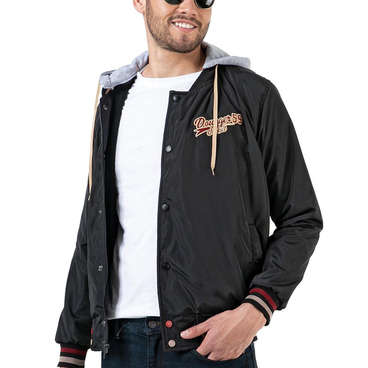 DOUGGER - Chaqueta Negro DOUGGER OVIEDO