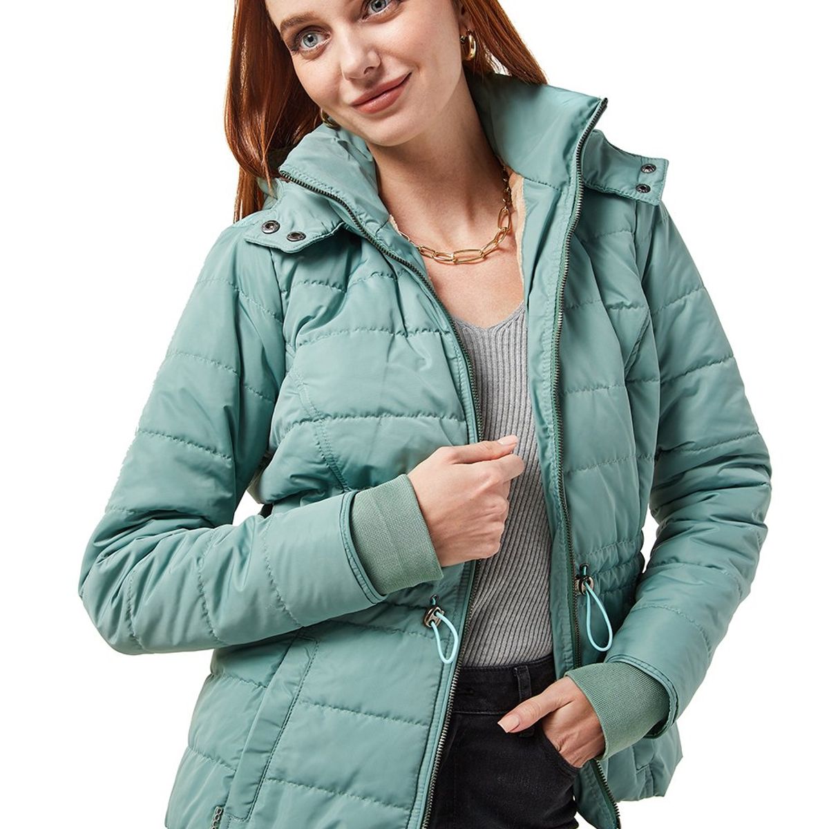 DOUGGER - Chaqueta Verde DOUGGER POLLY