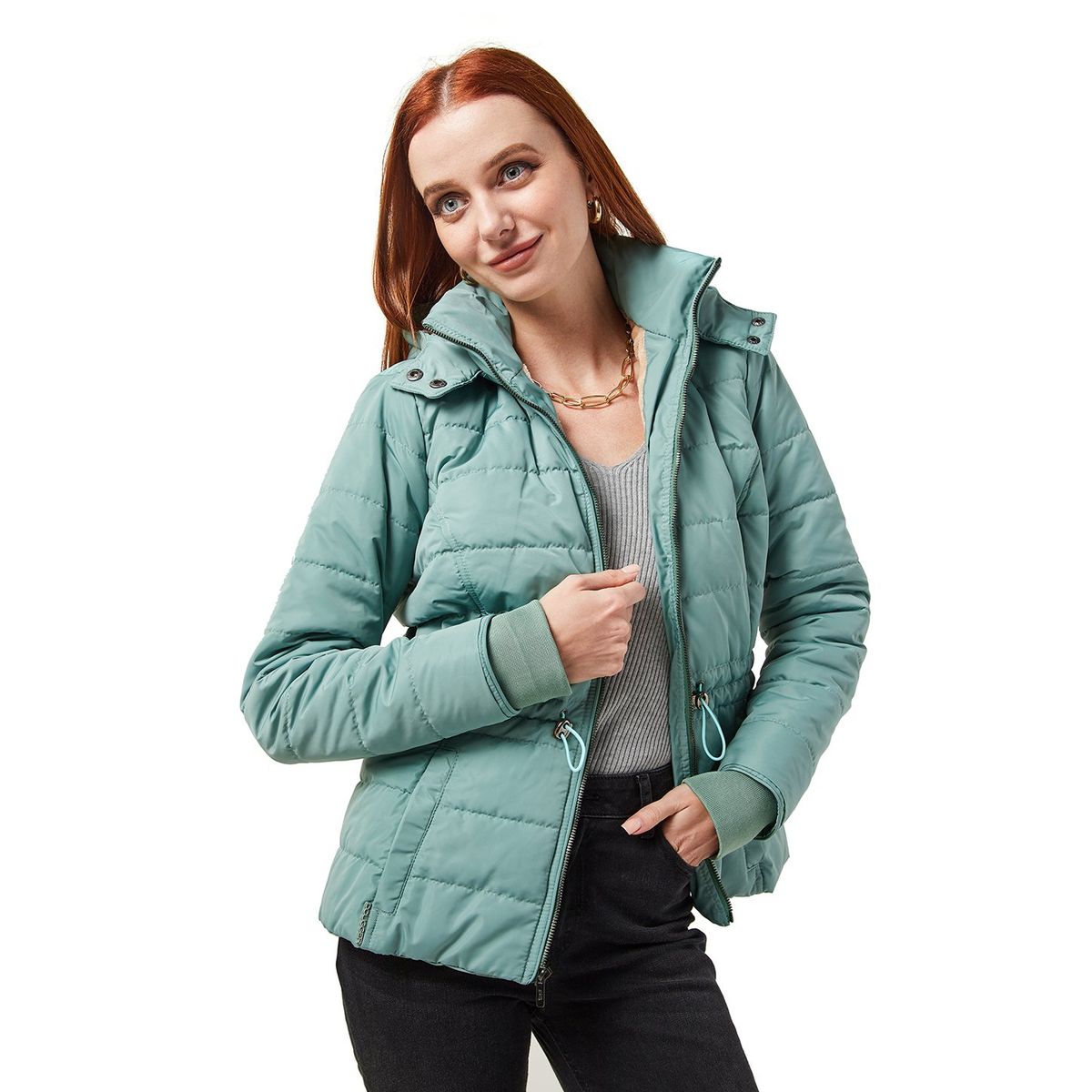 DOUGGER - Chaqueta Verde DOUGGER POLLY