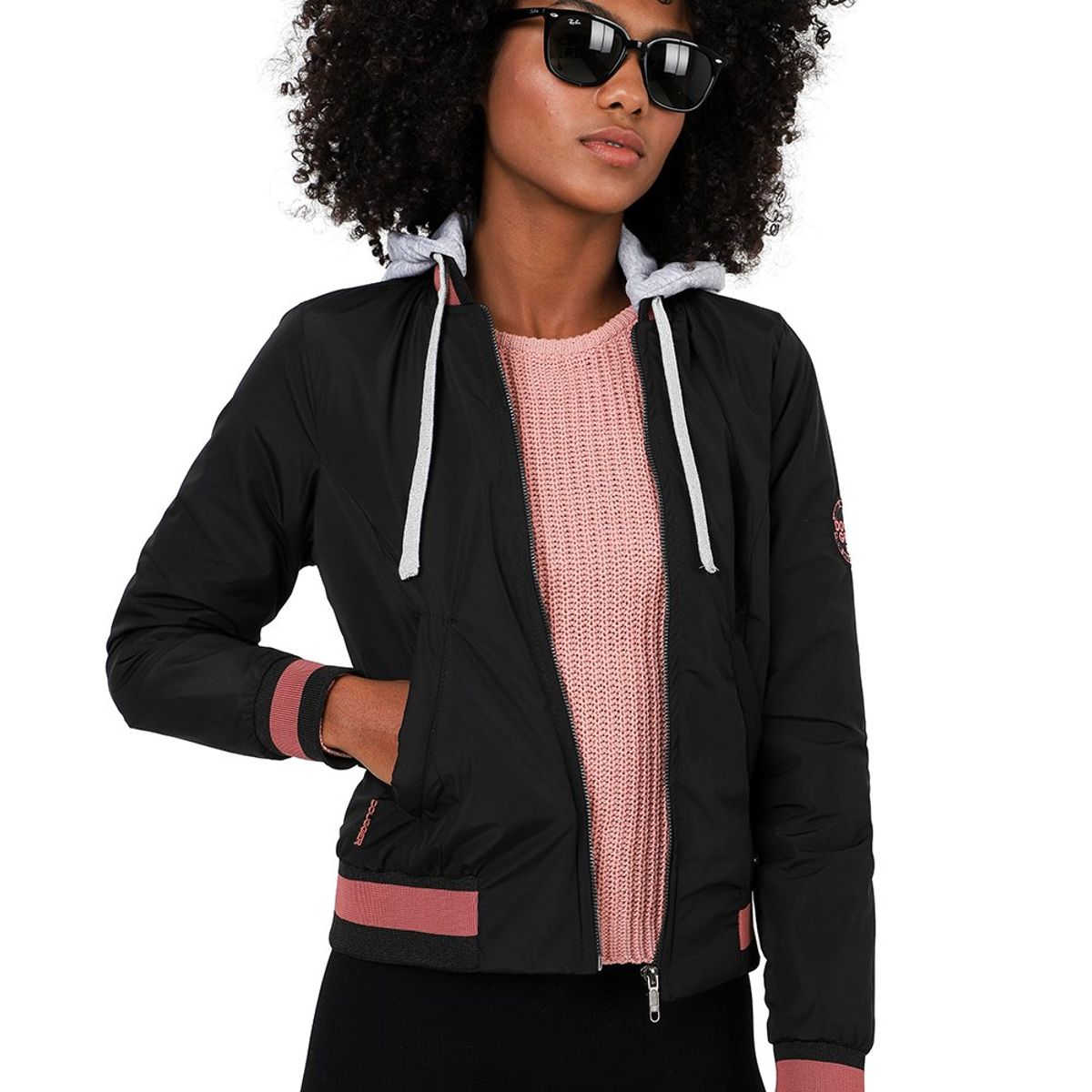 DOUGGER - Chaqueta Negro DOUGGER ROSARIO