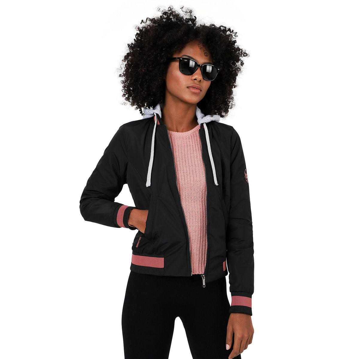 DOUGGER - Chaqueta Negro DOUGGER ROSARIO