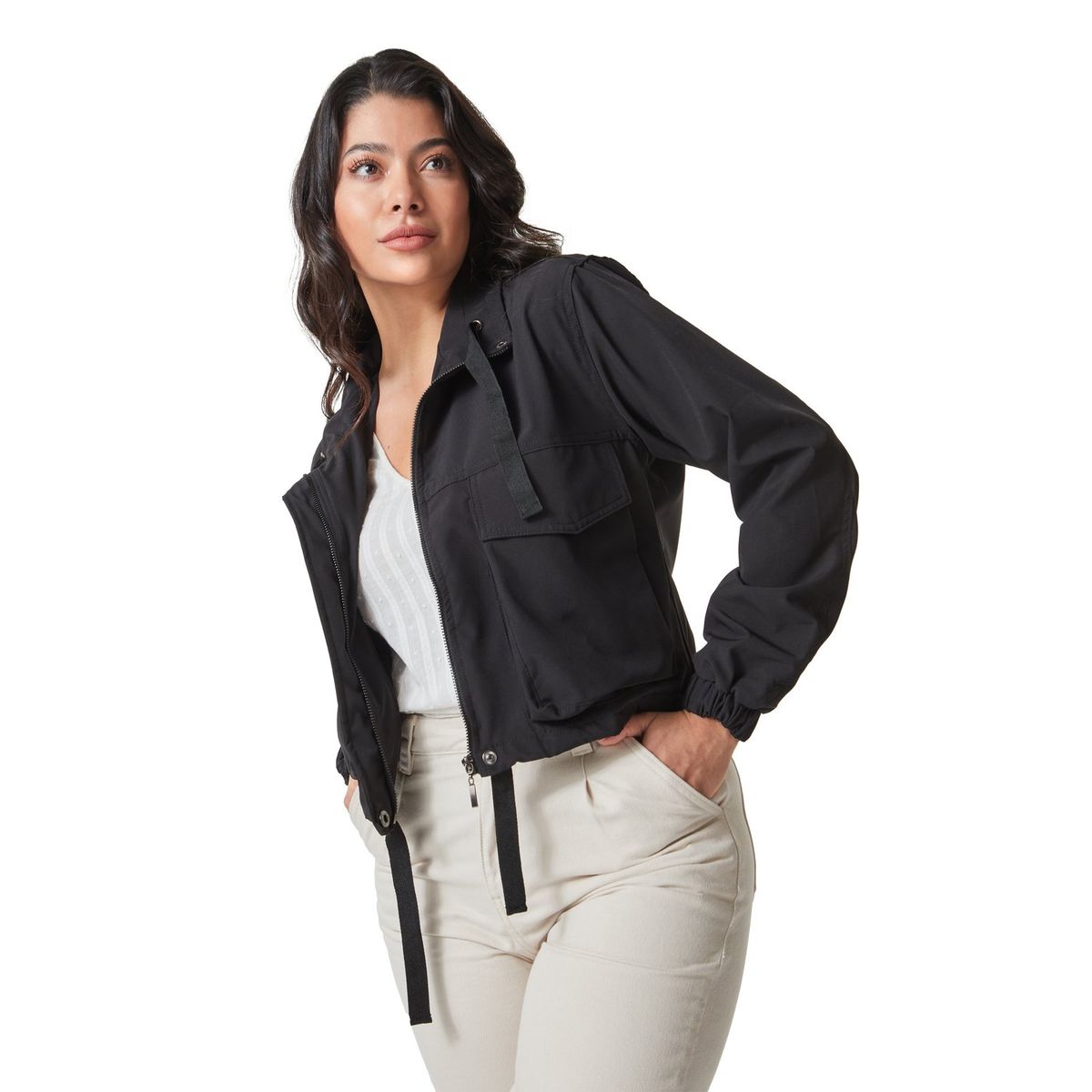 DOUGGER - Chaqueta Negro DOUGGER SANTA