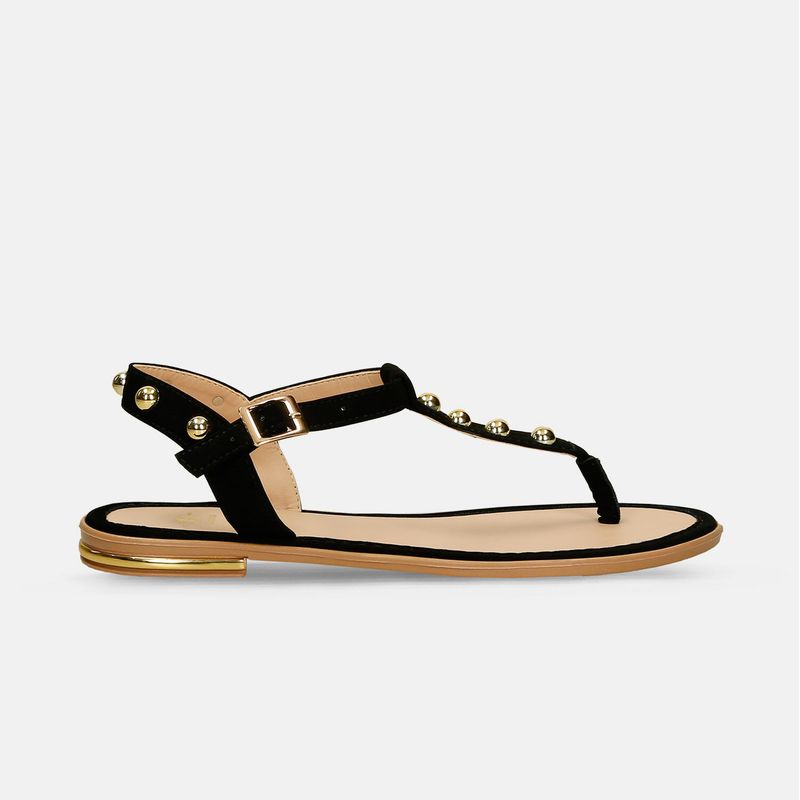 BATA - Sandalias Para Mujer Bata Negro Jisina