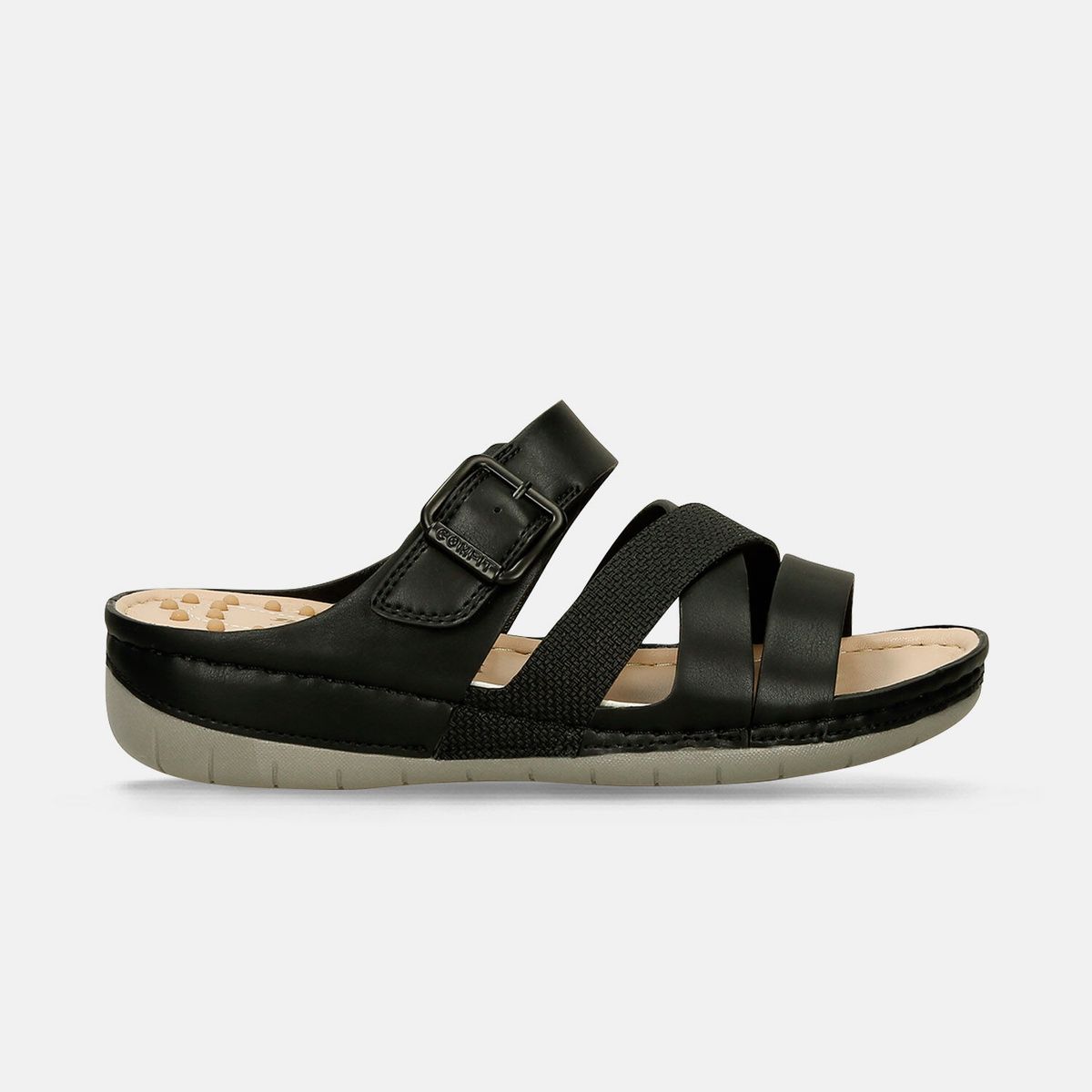 BATA - Sandalias Para Mujer Bata Comfit Negro Jylta
