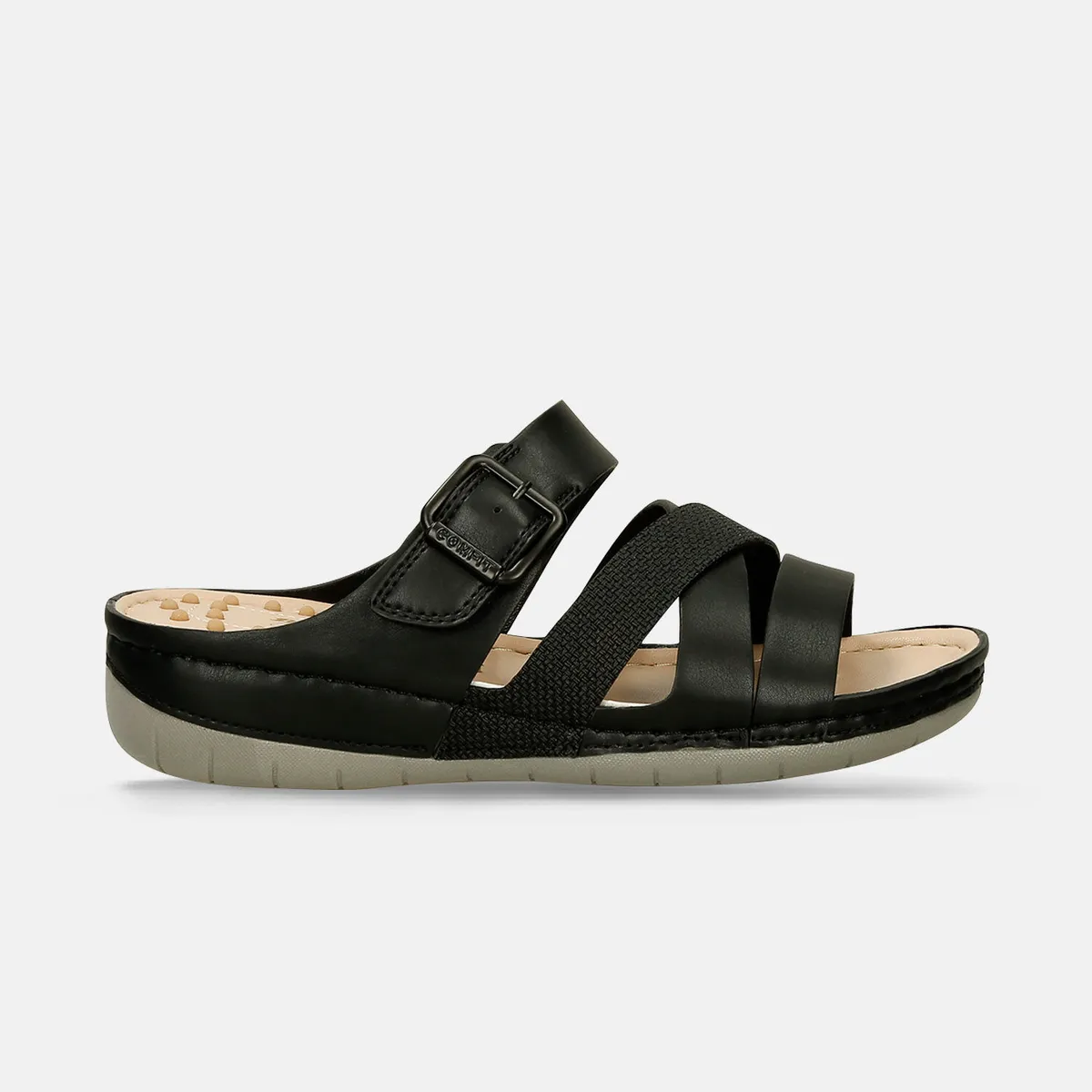 BATA - Sandalias Para Mujer Bata Comfit Negro Jylta