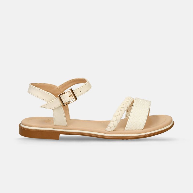 BATA - Sandalias Para Mujer Bata Blanco Jerez