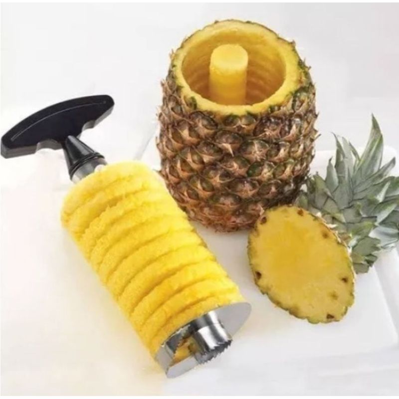 GENERICO - Cortador Rebanador de Piña Espiral Metalico