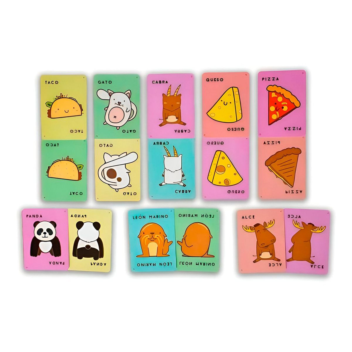 DEVIR - Taco Revés Cabra Queso Pizza Juego De Mesa Español