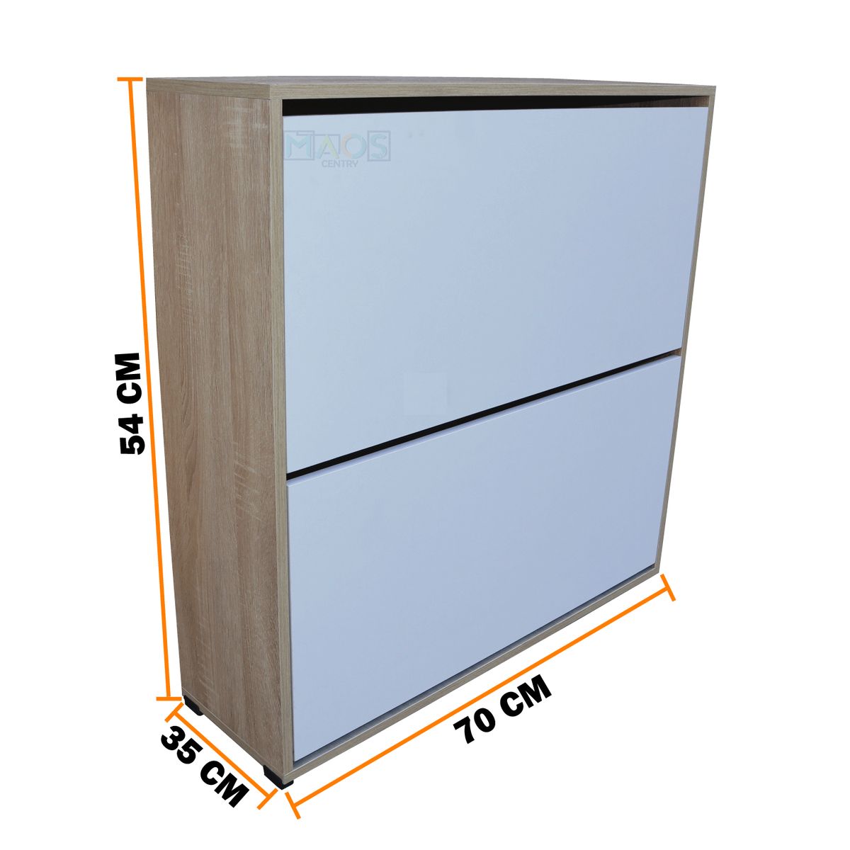 MAOS - MUEBLE ORGANIZADOR ZAPATERO 2 CAJONES